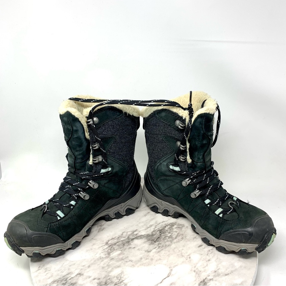 Oboz Bridger 9" Insulated Winter Waterproof Hiking Boots 6/36 Activewear Outdoor - Picture 7 of 16